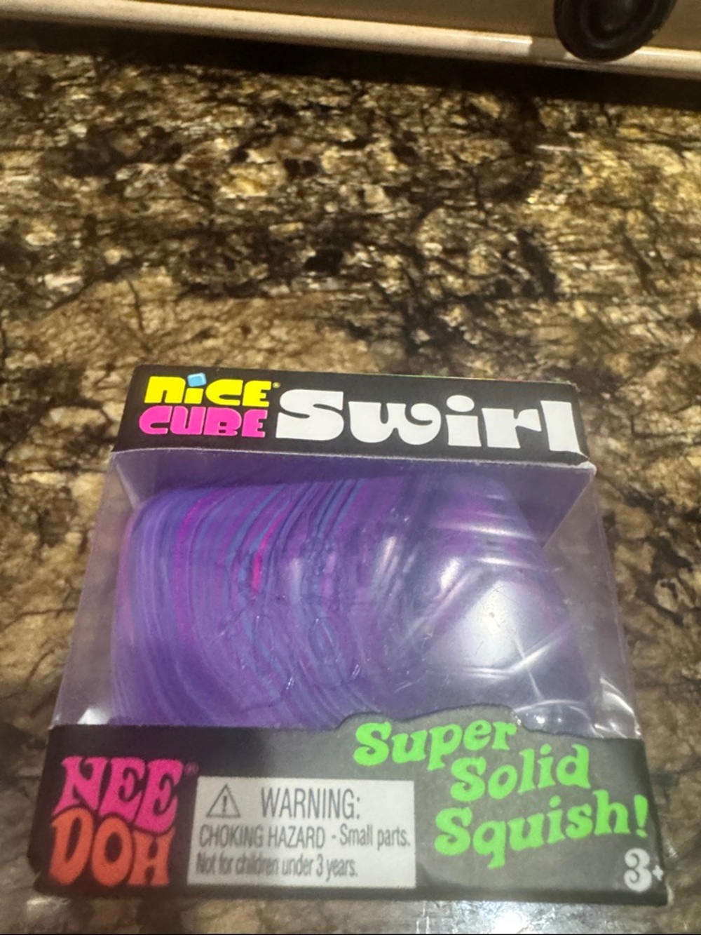 NWT Nice CUBE Swirl Needoh Purple and Blue